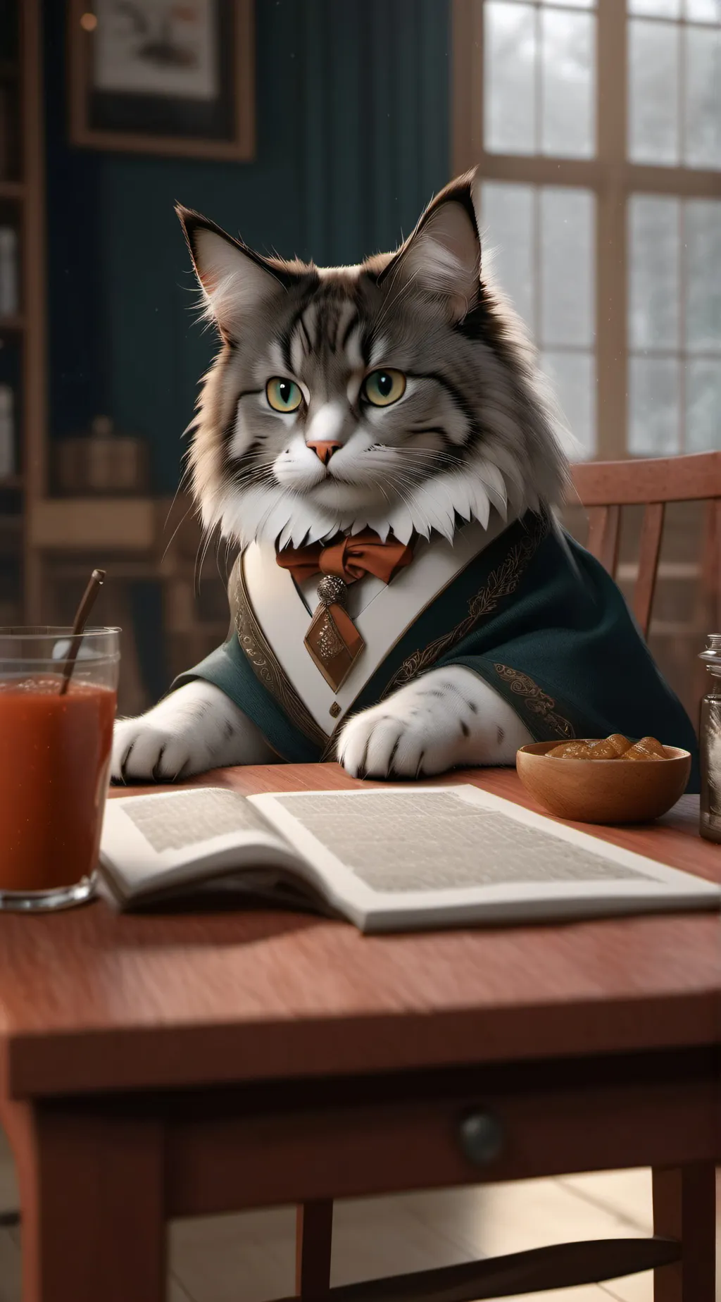 ai character: Alessa's school background