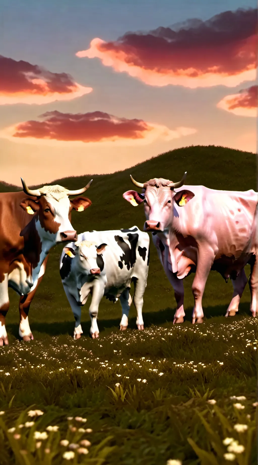 ai character: Milk Farm background