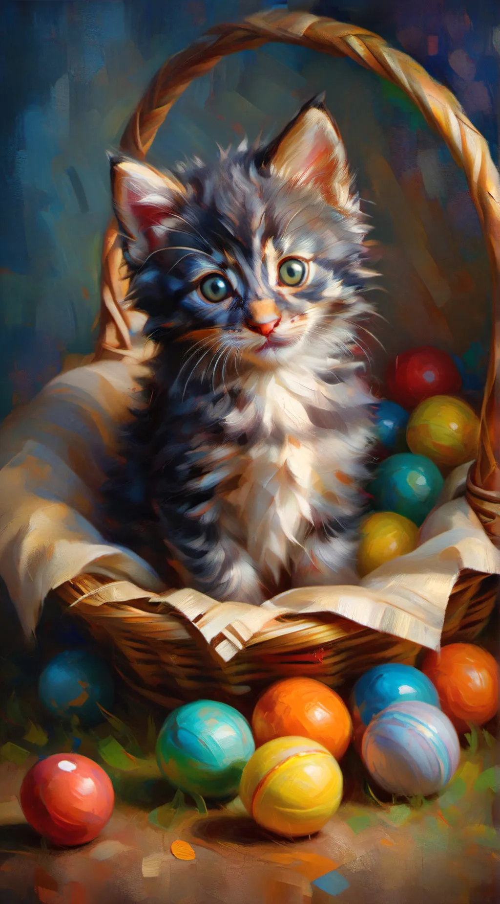 ai character: +|•moon•|+ background