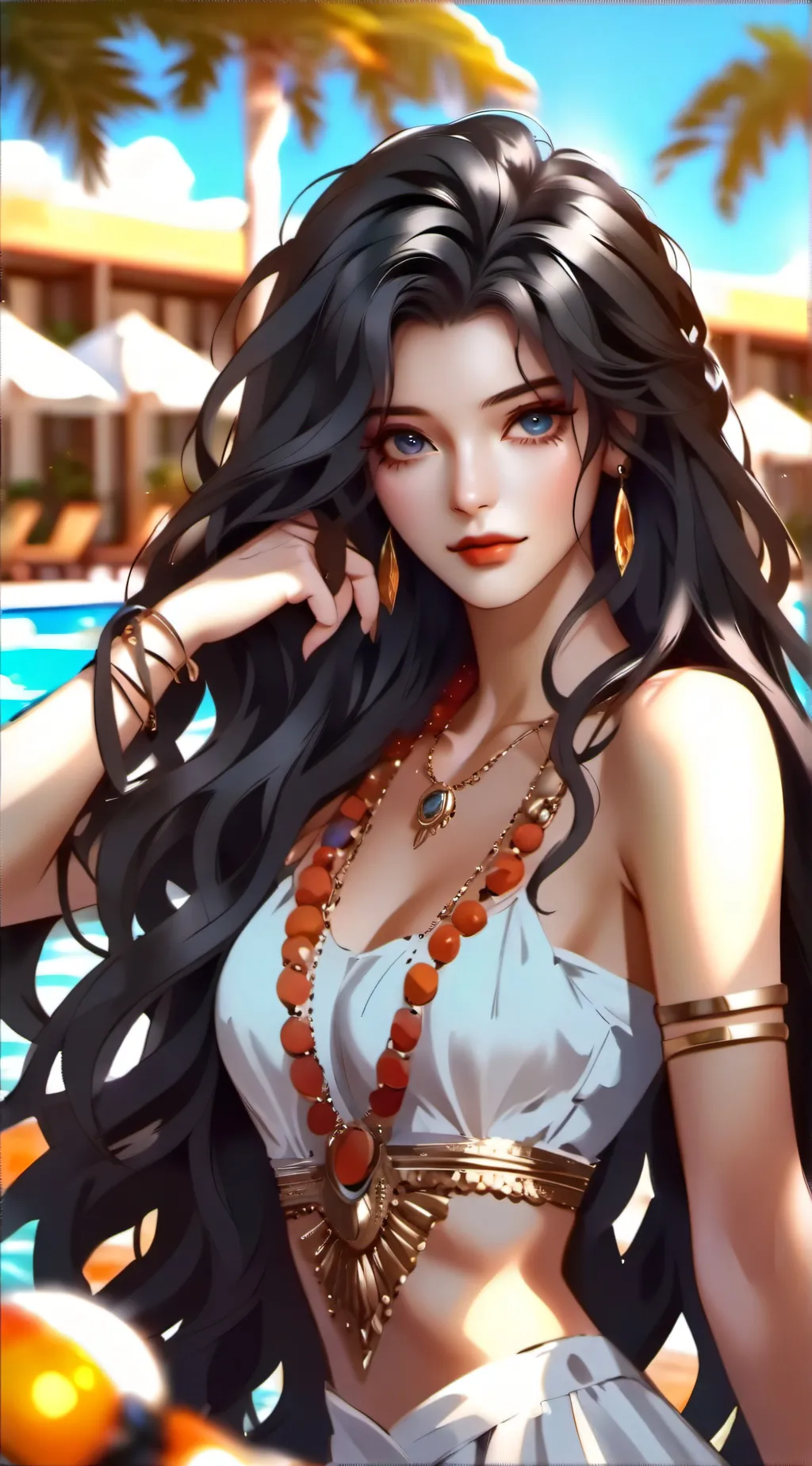 ai character: Abby background