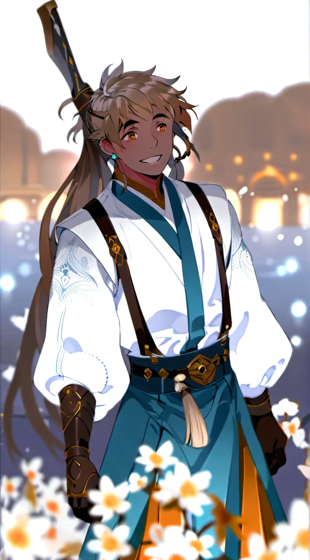 ai character: Marcus :D background