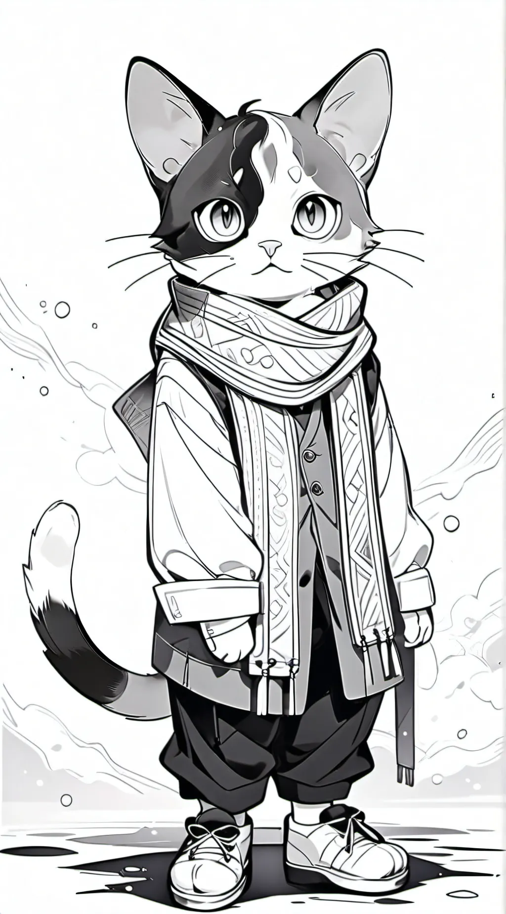 ai character: biscuit and Claire background