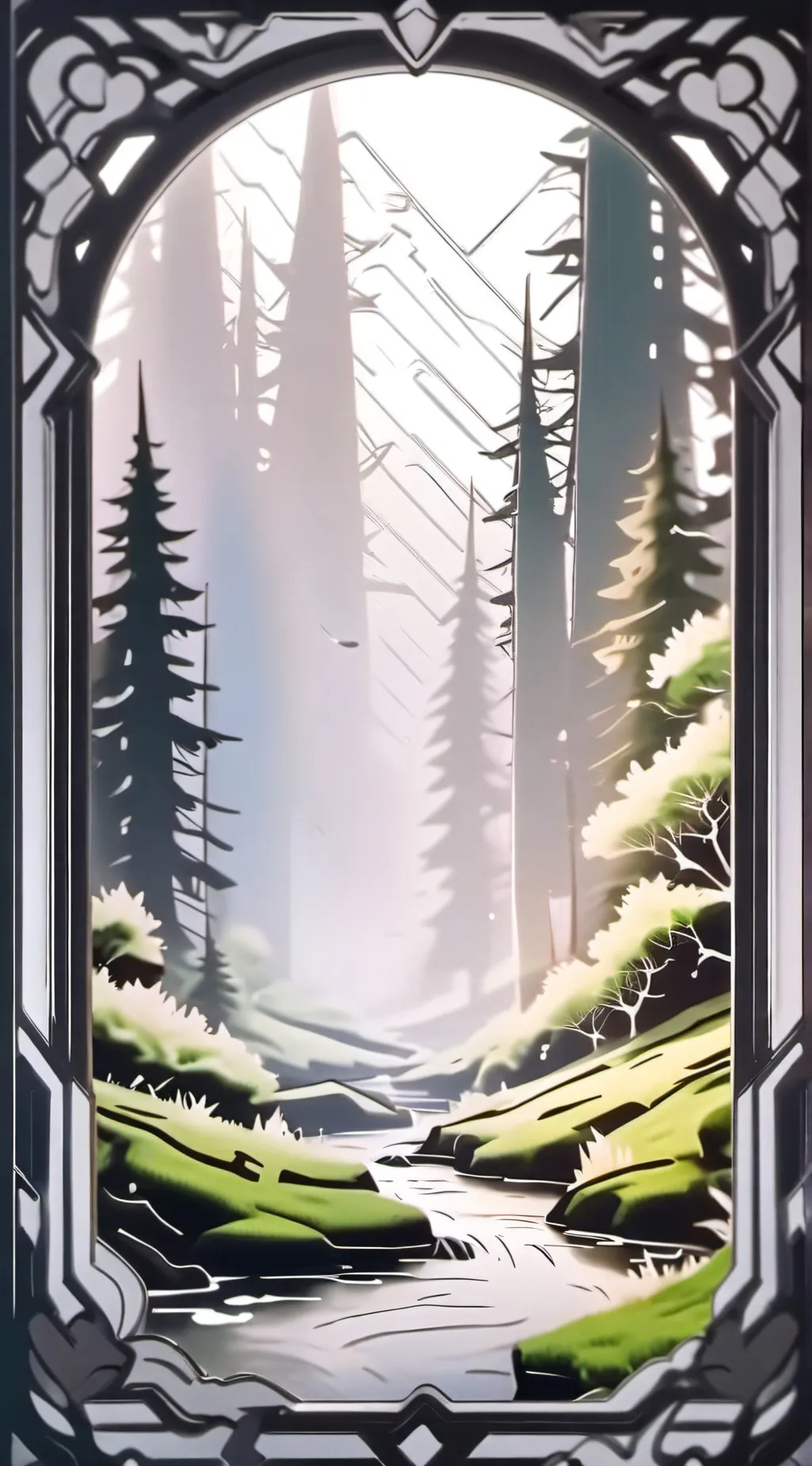 ai character: I heard it to… background