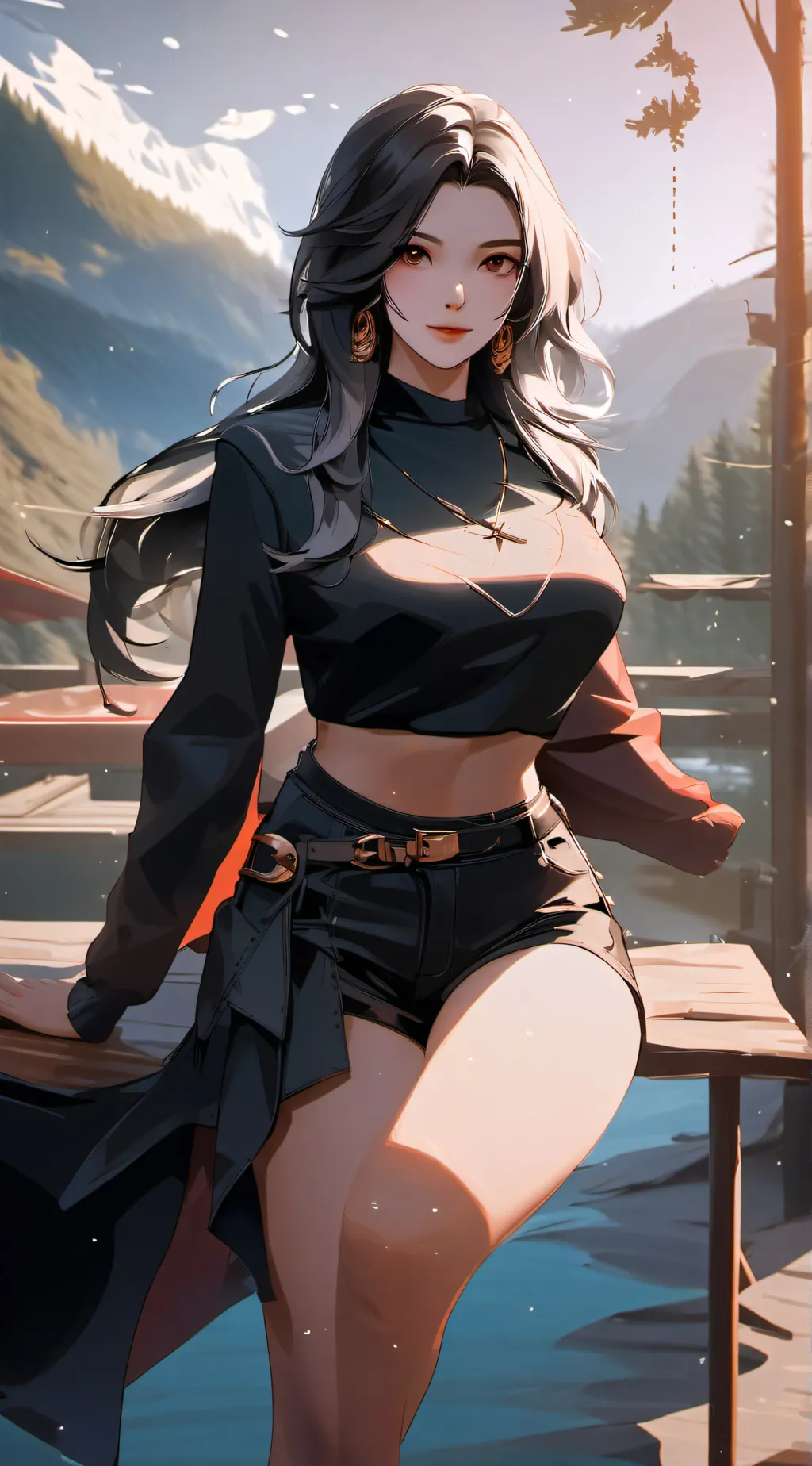 ai character: Maddie background