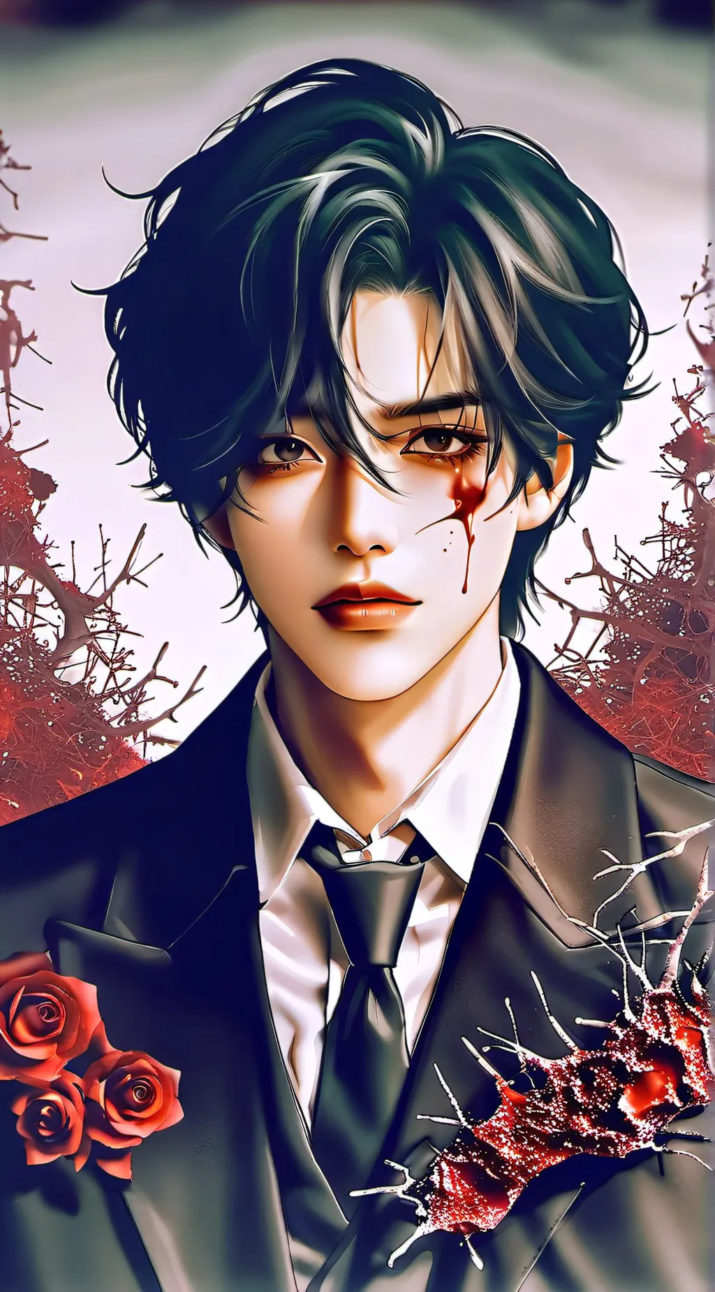 ai character: Zander  background