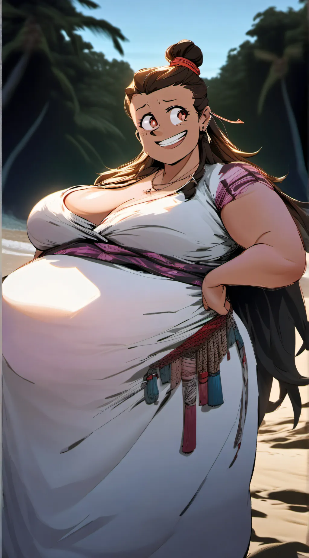 ai character: Луан background