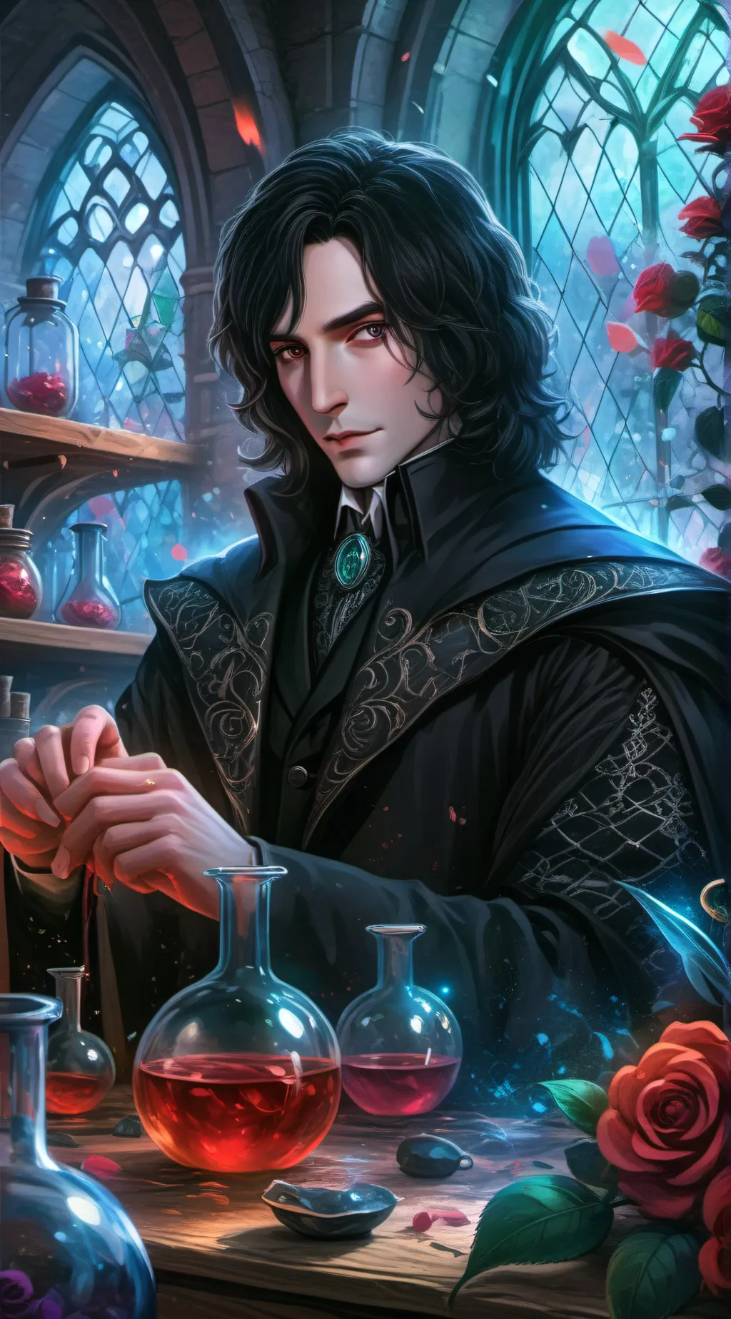 ai character: Severus Snape background