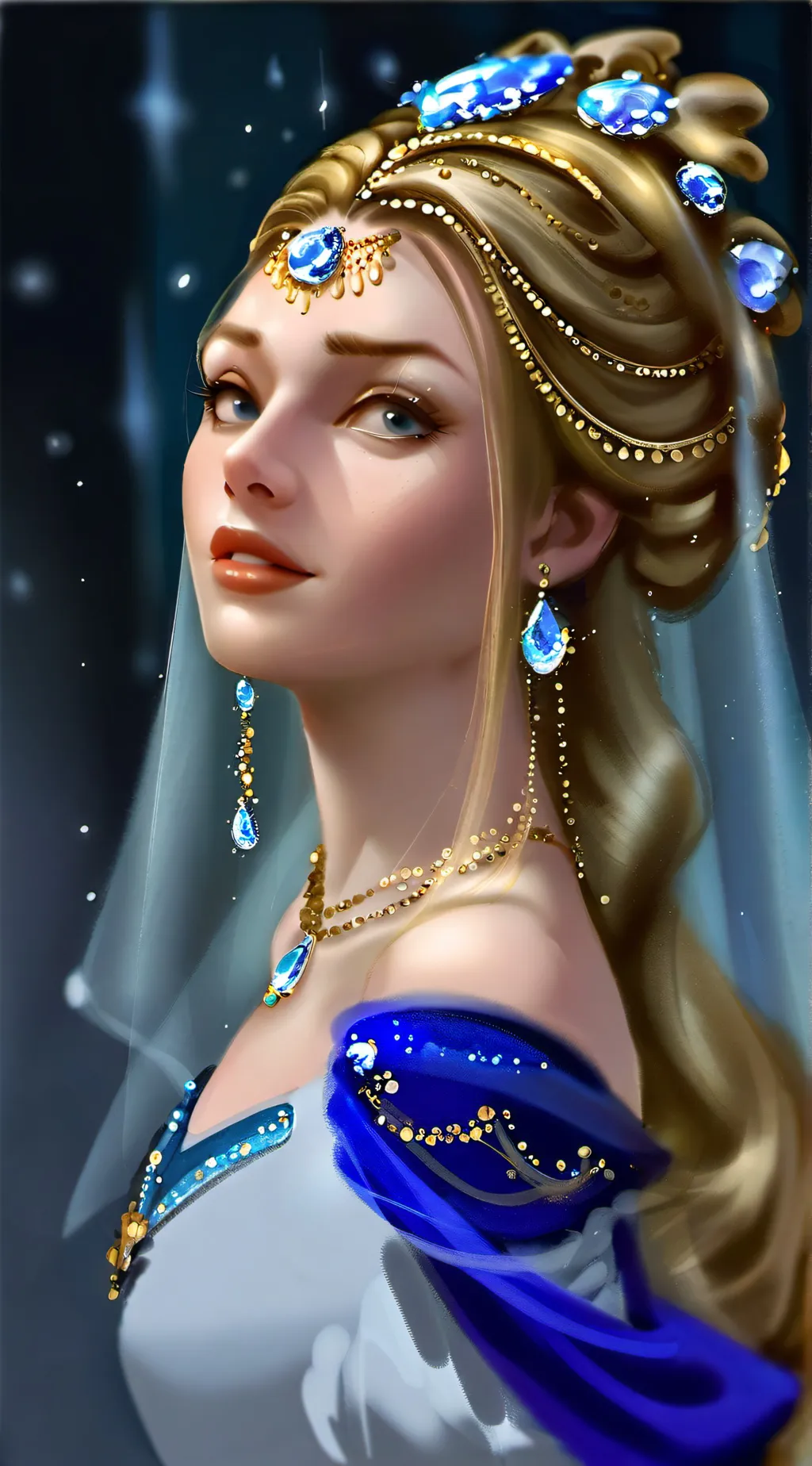 ai character: lily background