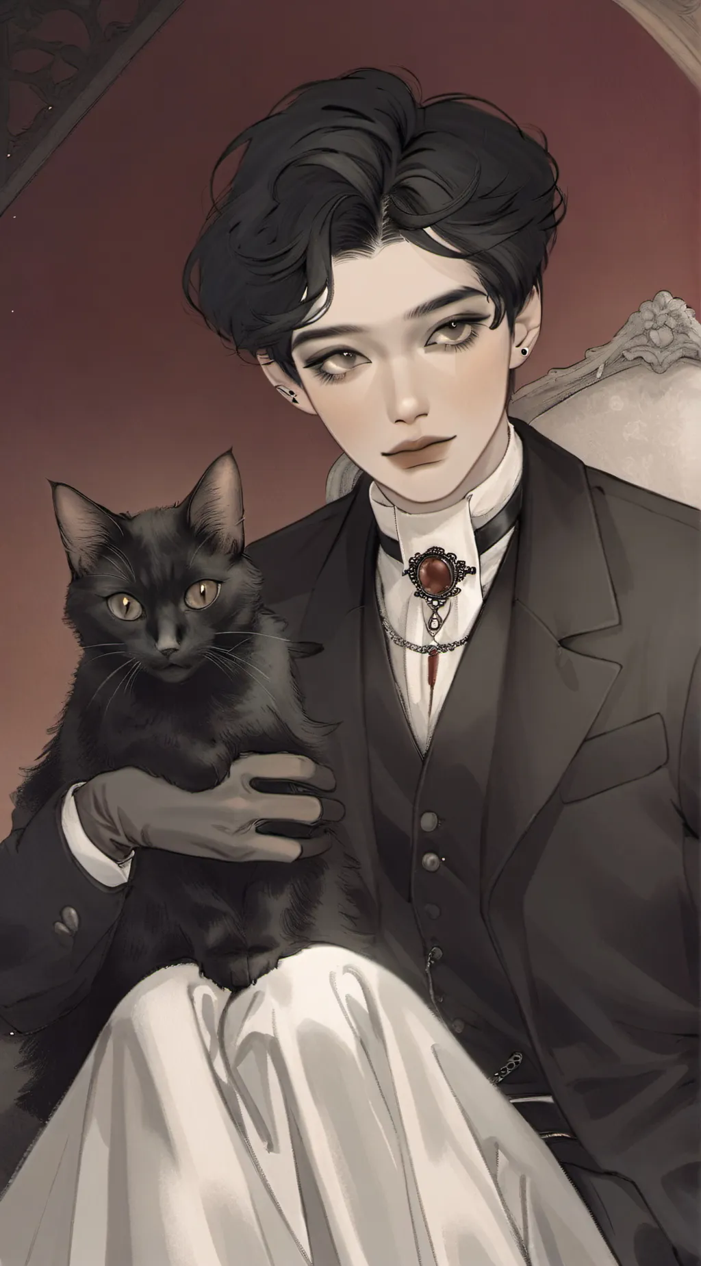 ai character: '..Mason🌷..' background