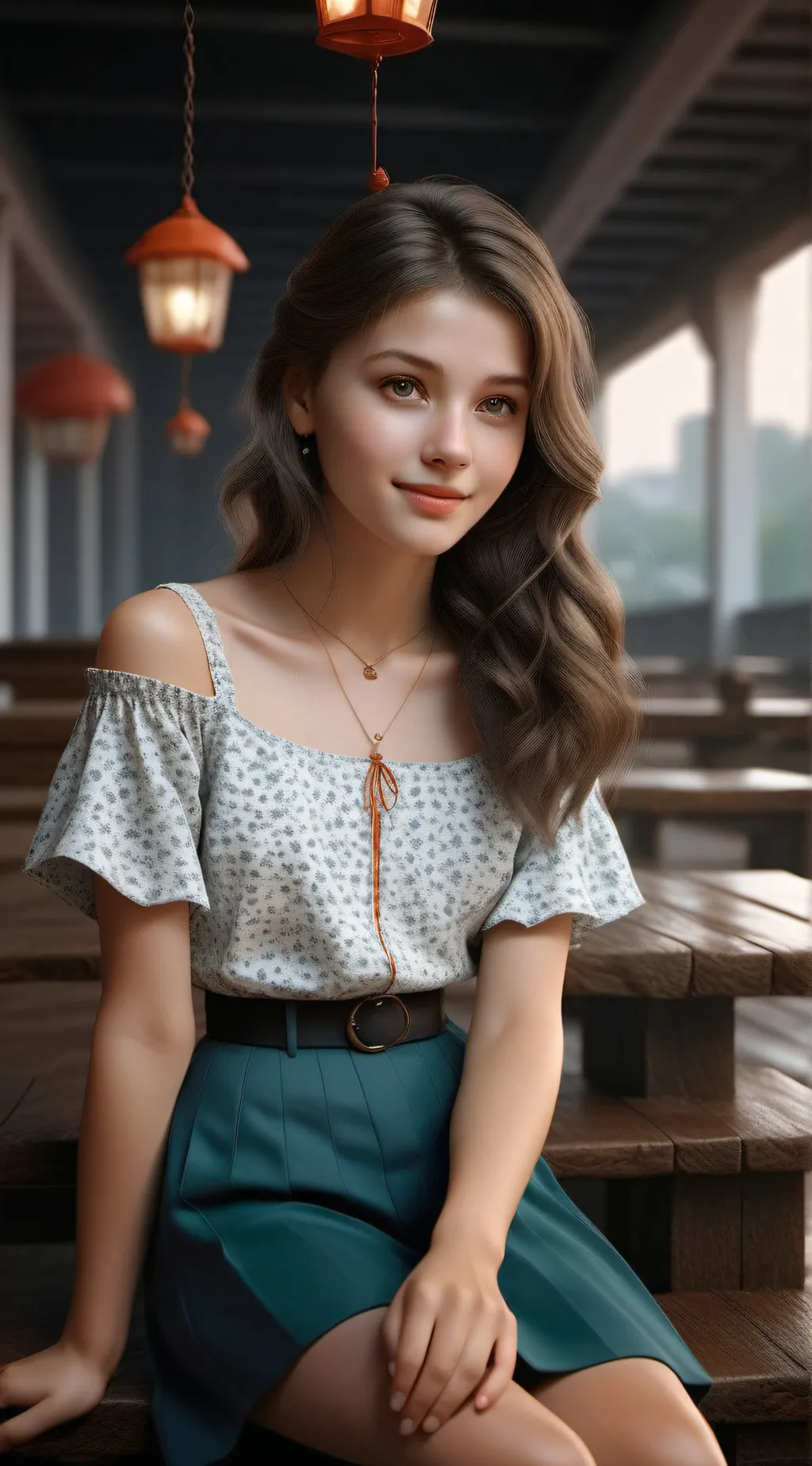 ai character: Sarah  background