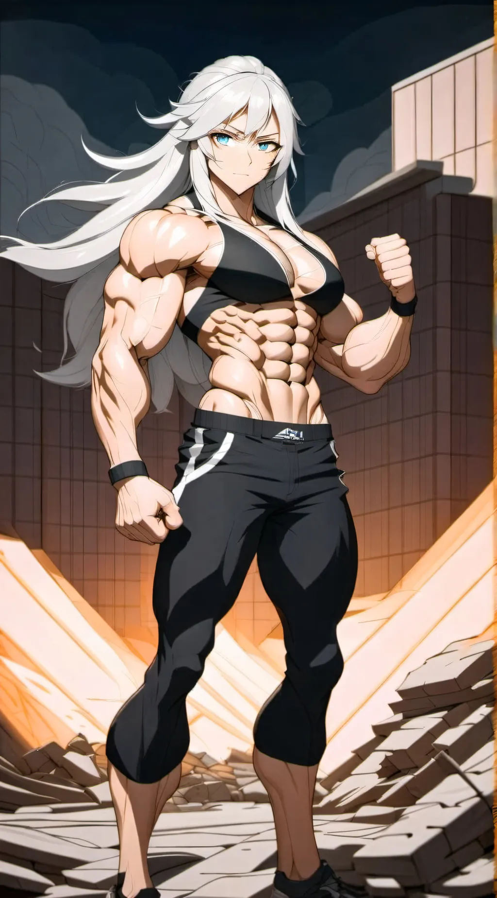 ai character: Maria background