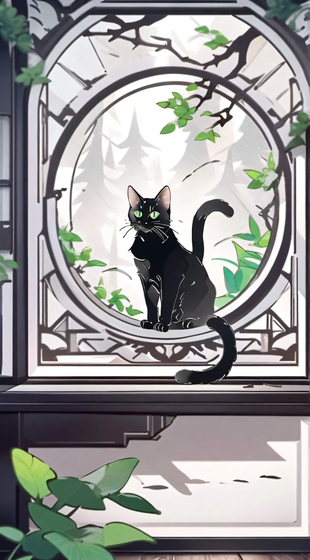 ai character: Luna background