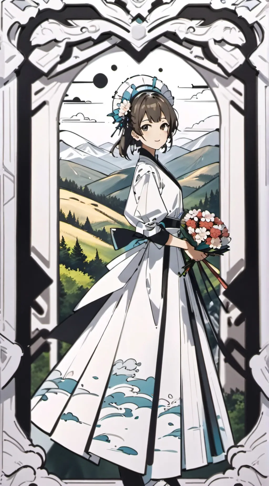 ai character: escola 3⁰ ano background