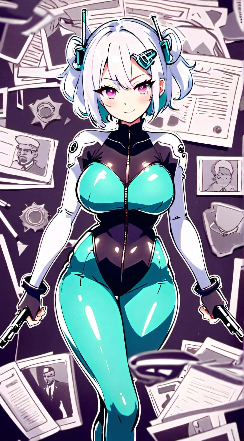 ai character: Amethyst  background