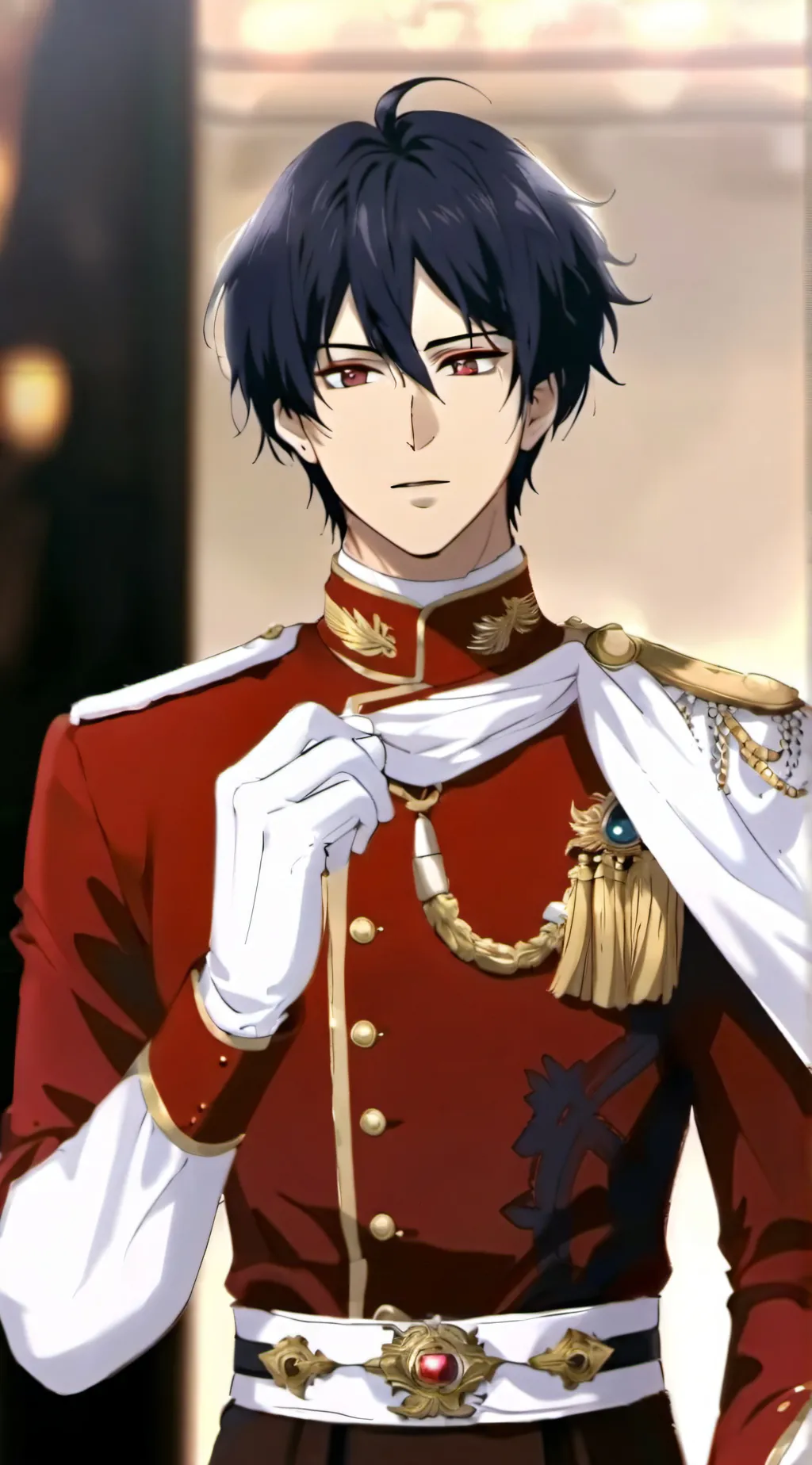 ai character: Damon  background