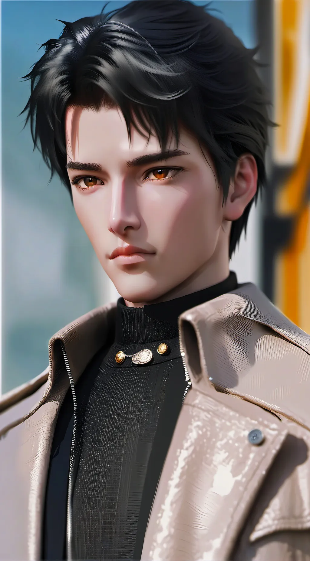 ai character: chris background