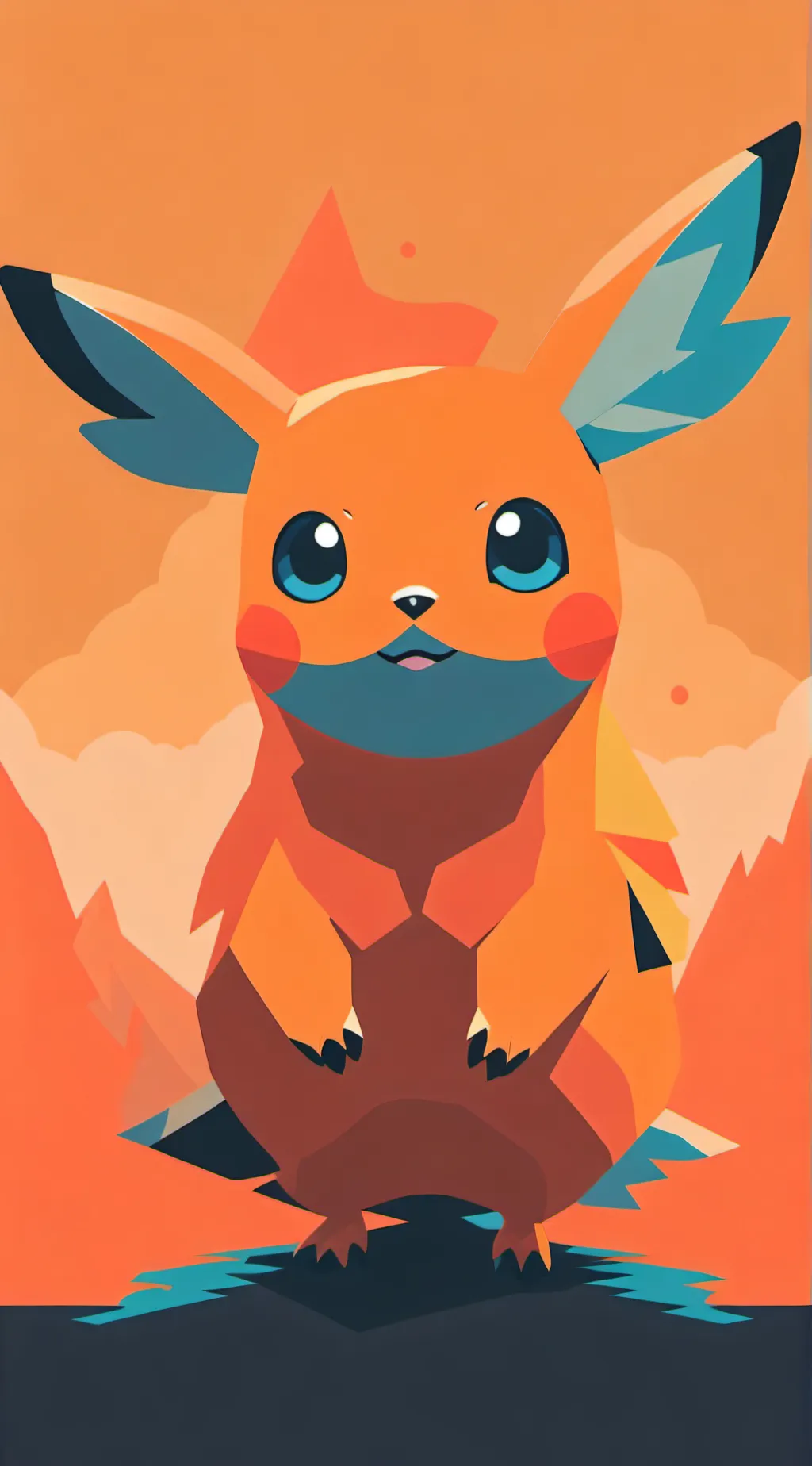 ai character: Pokémon roll!! background