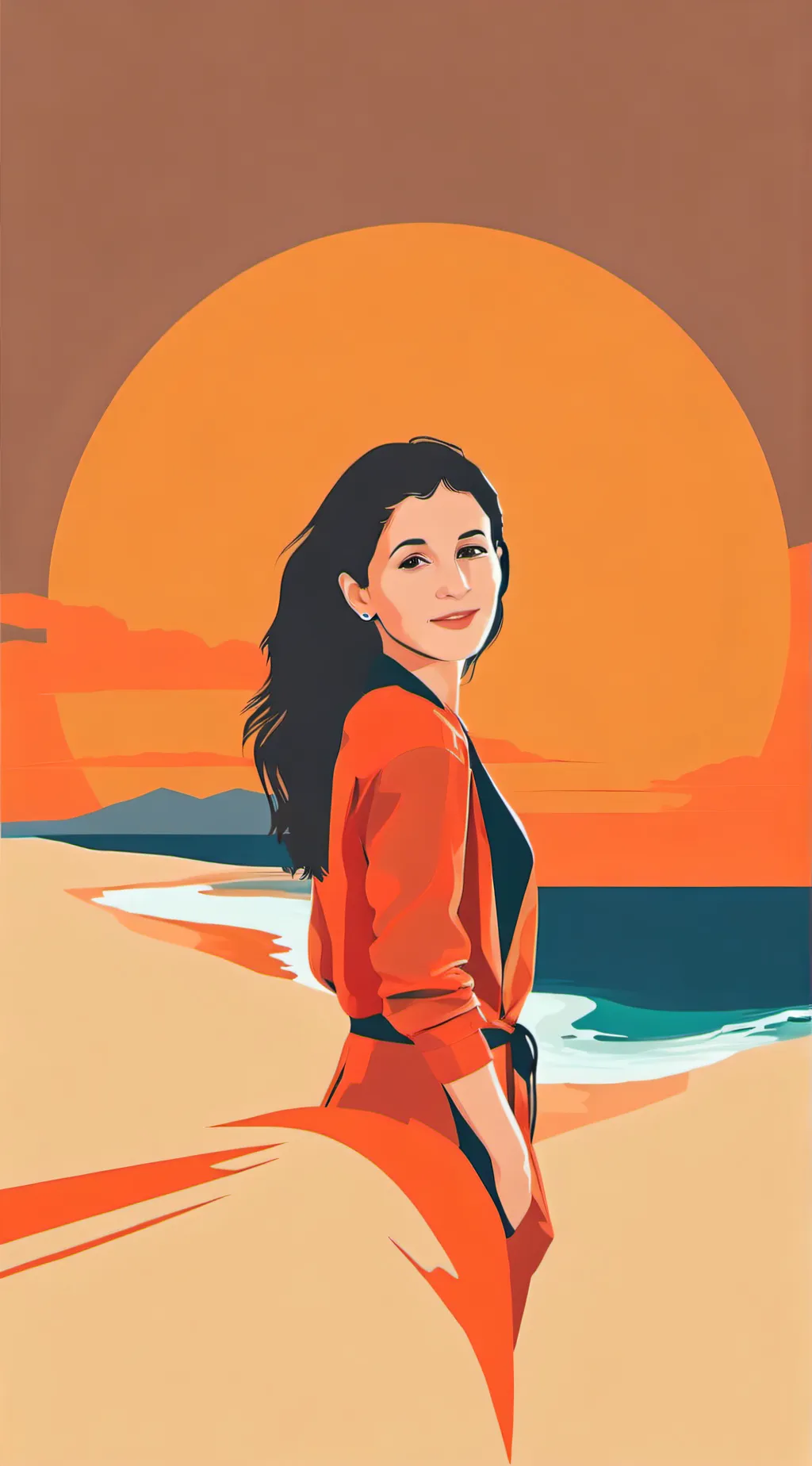 ai character: ana bozovic 🕊️ background