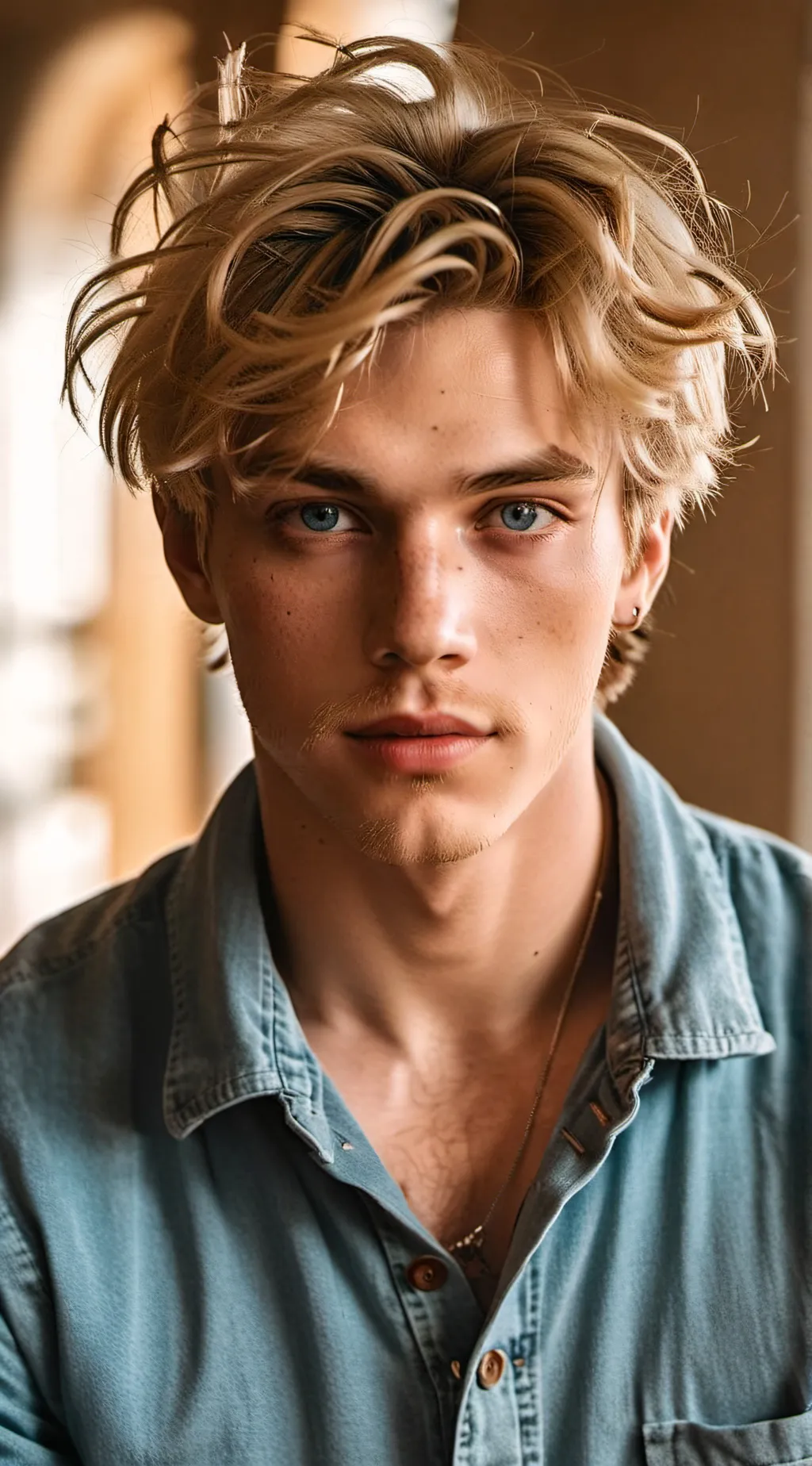 ai character: Julien  background