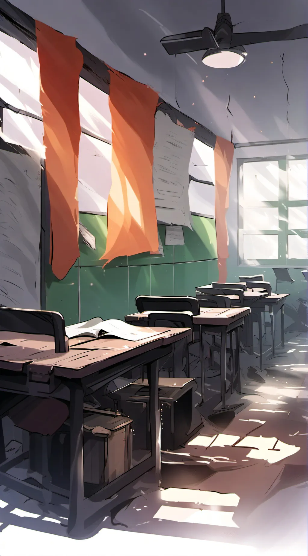 ai character: Detention background