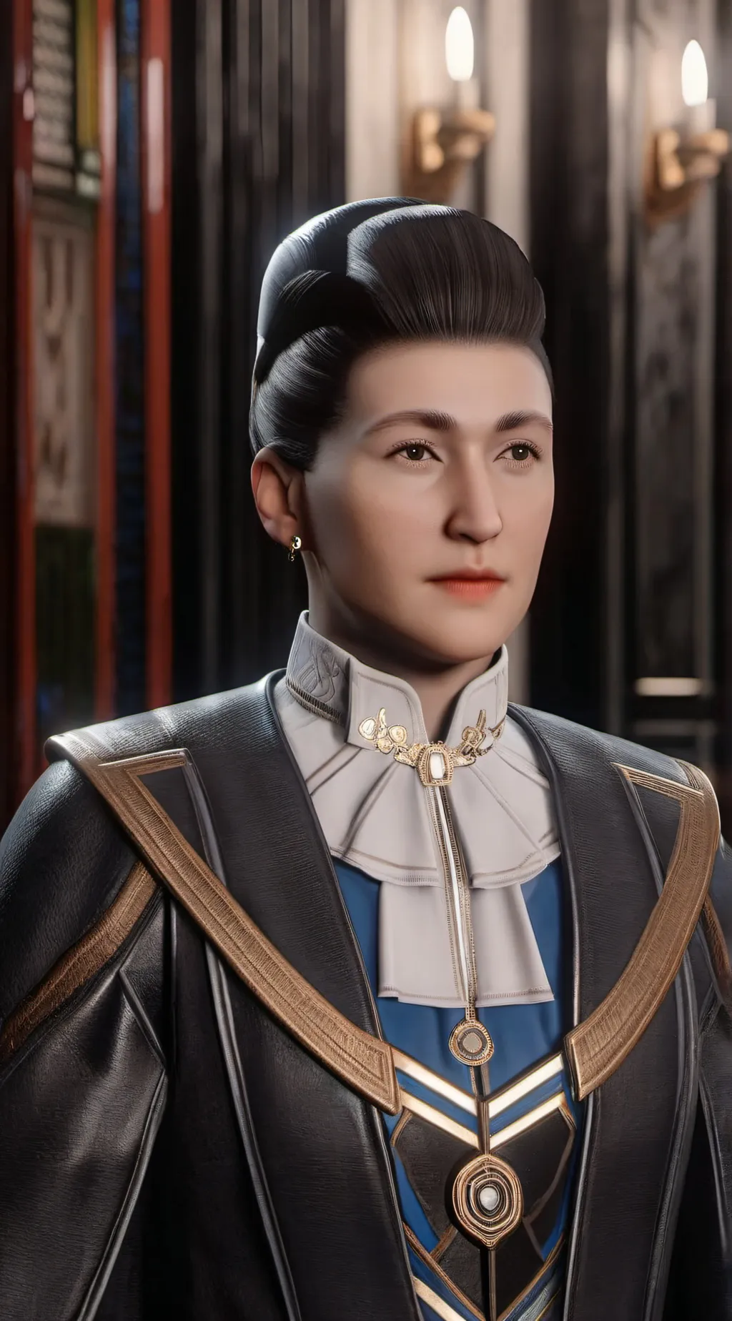 ai character: human spongeboyy background