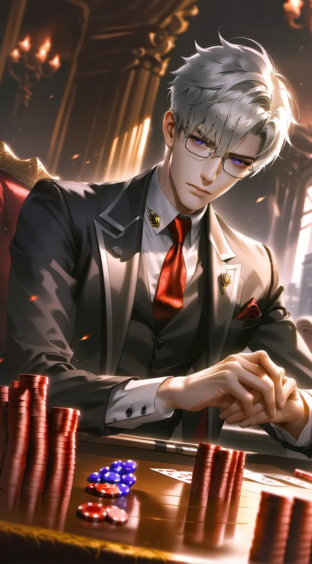 ai character: Noah  background