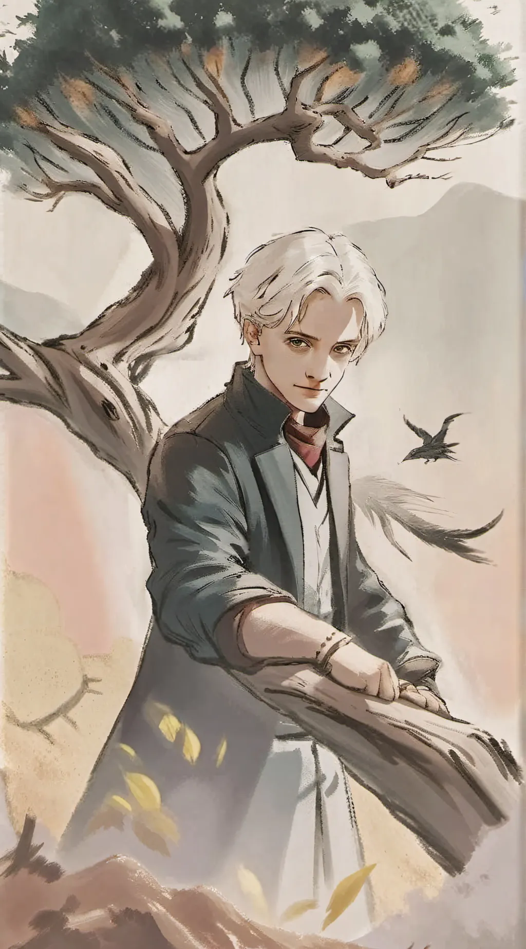 ai character: HP plot twist 😽 background