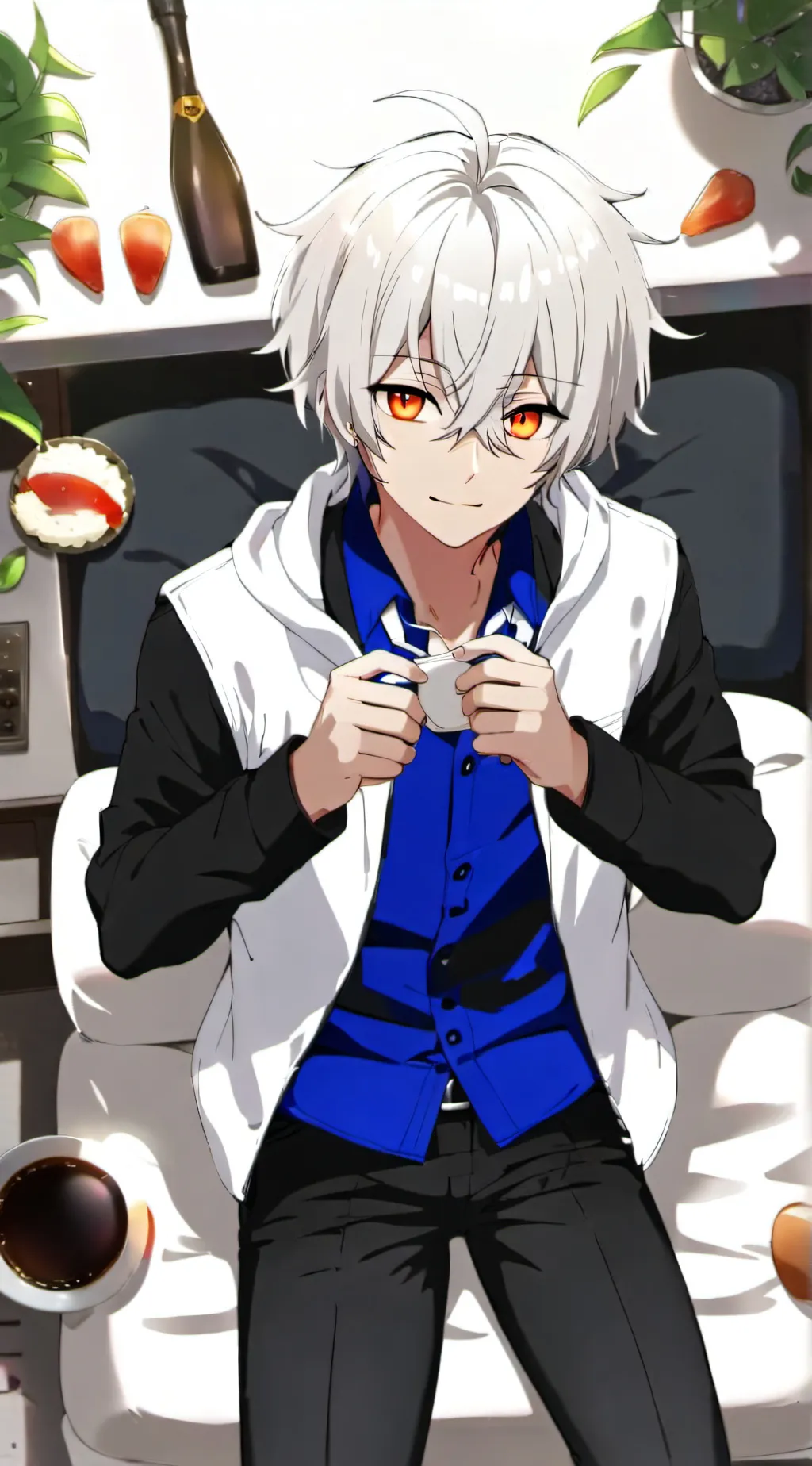 ai character: Kai background