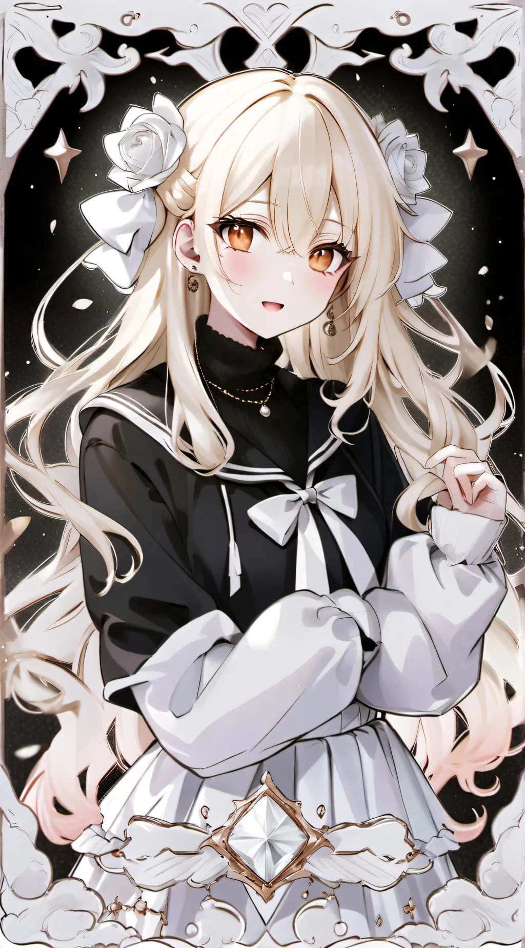 ai character: ￼ Brittany ￼ background