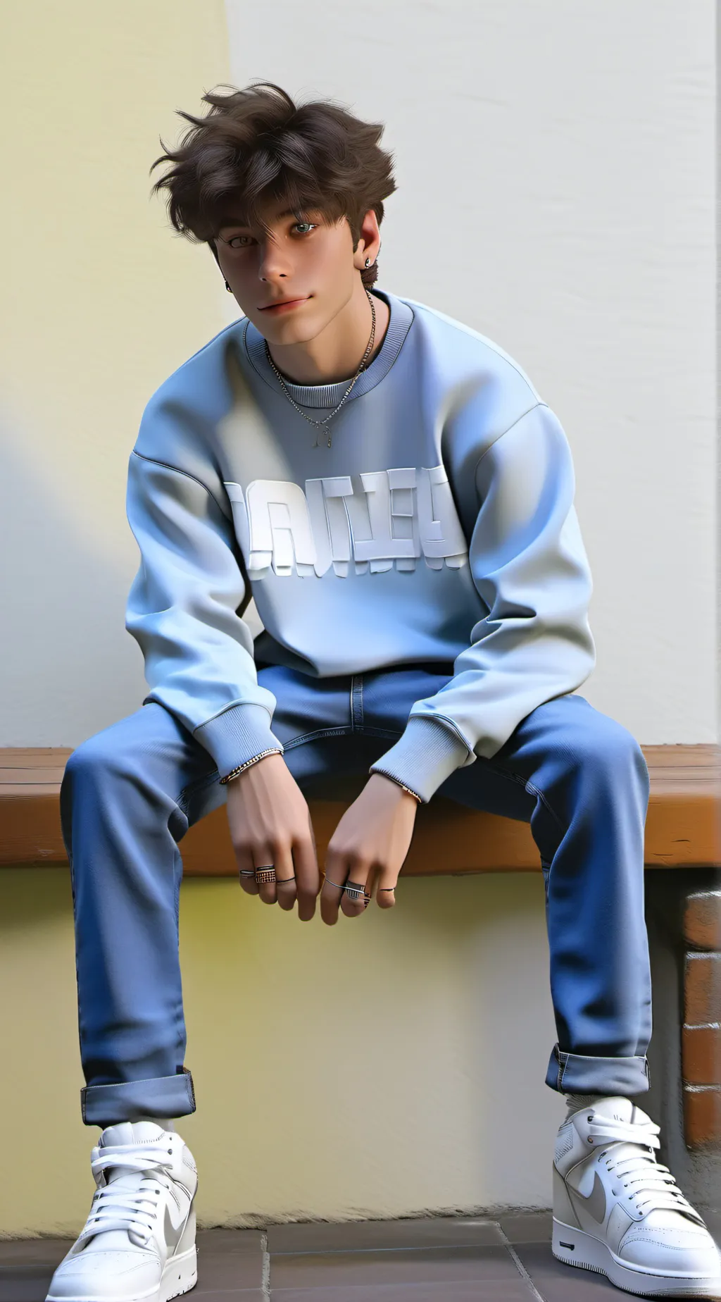 ai character: Andrew background