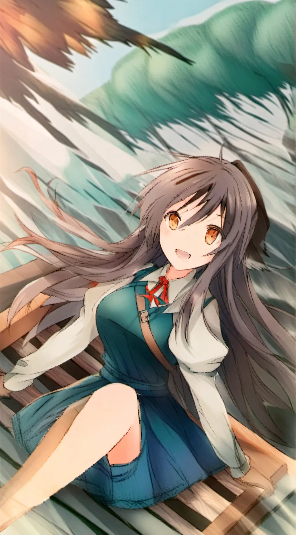 ai character: friends ✨ background