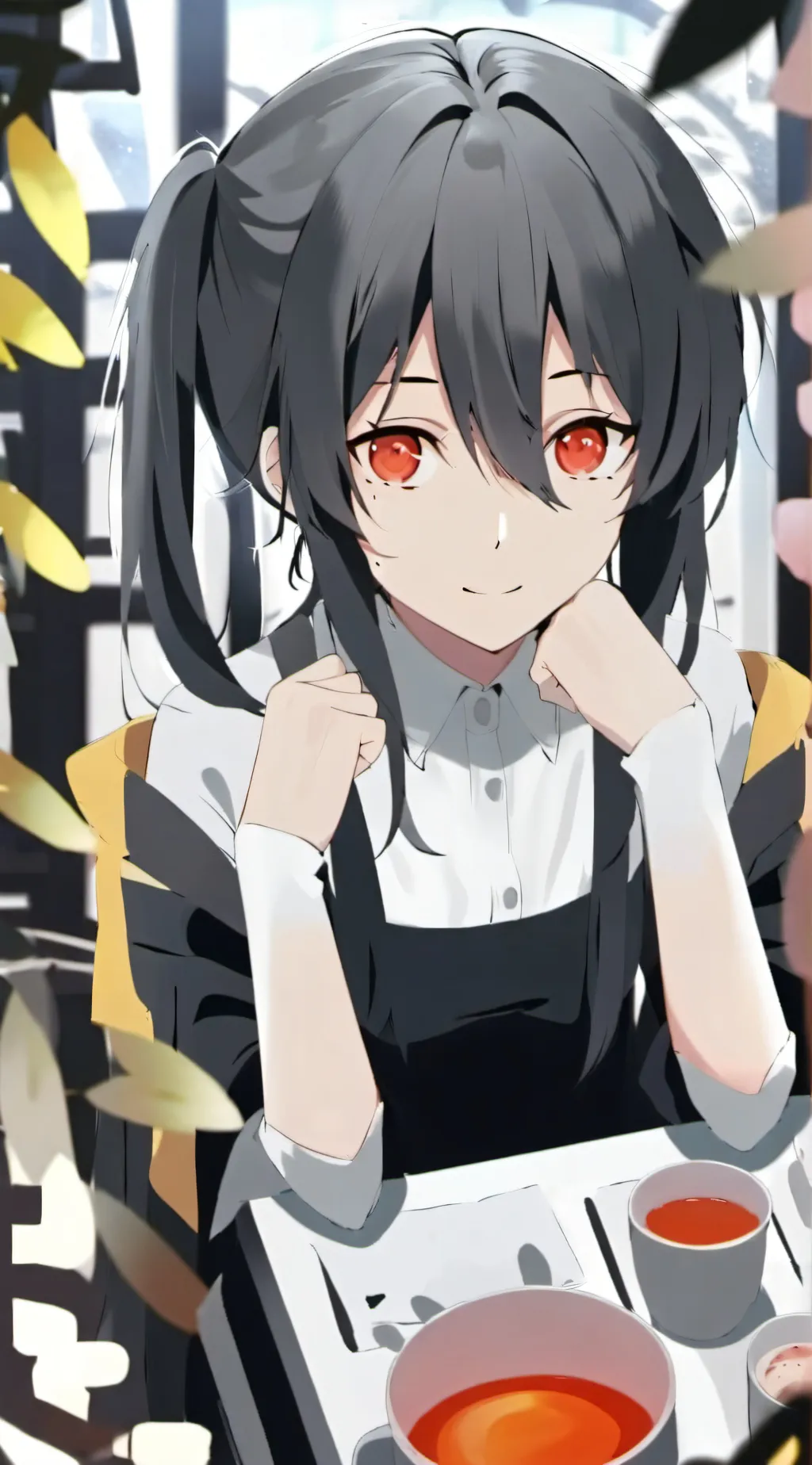 ai character: Norma selene background