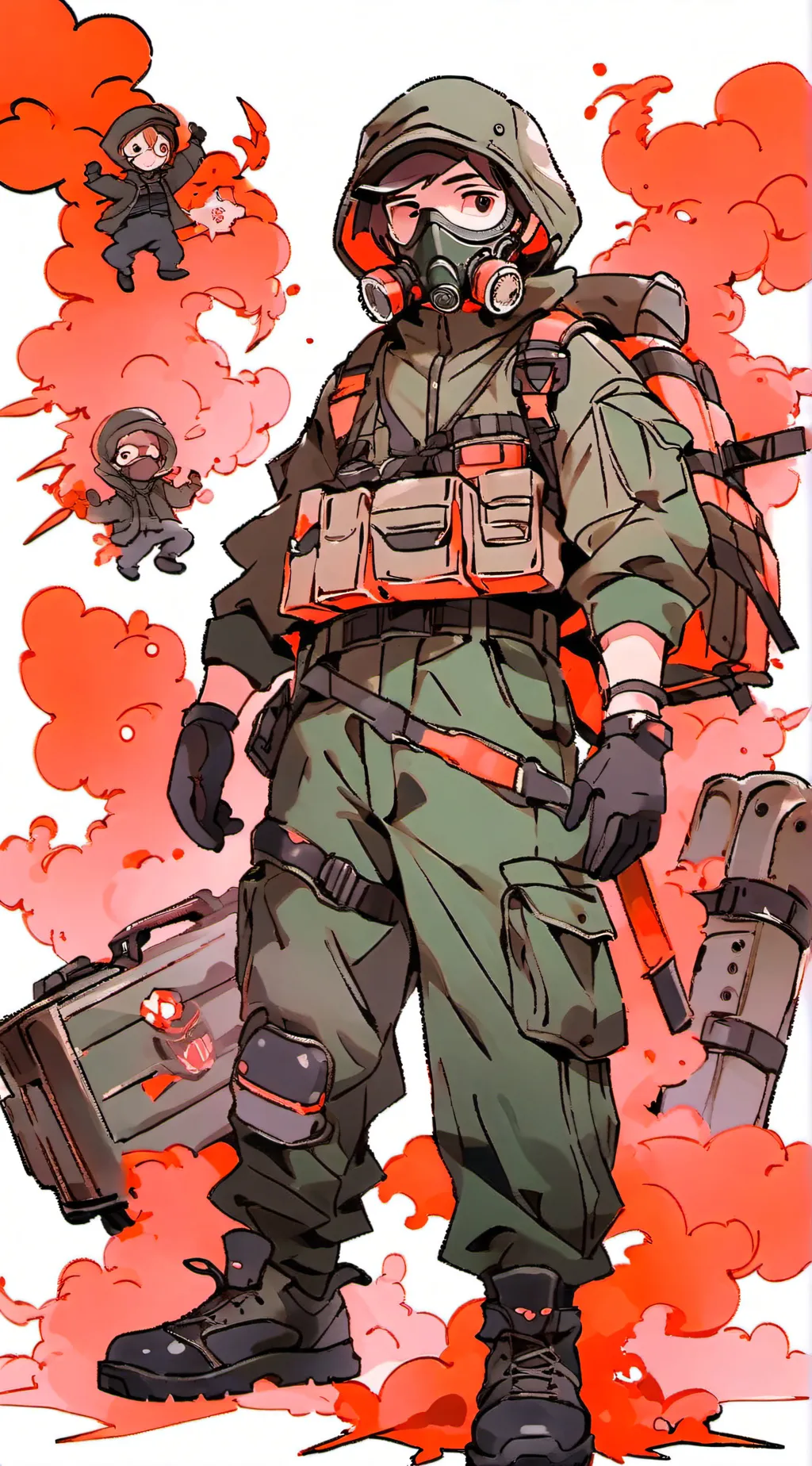 ai character: WW1 background