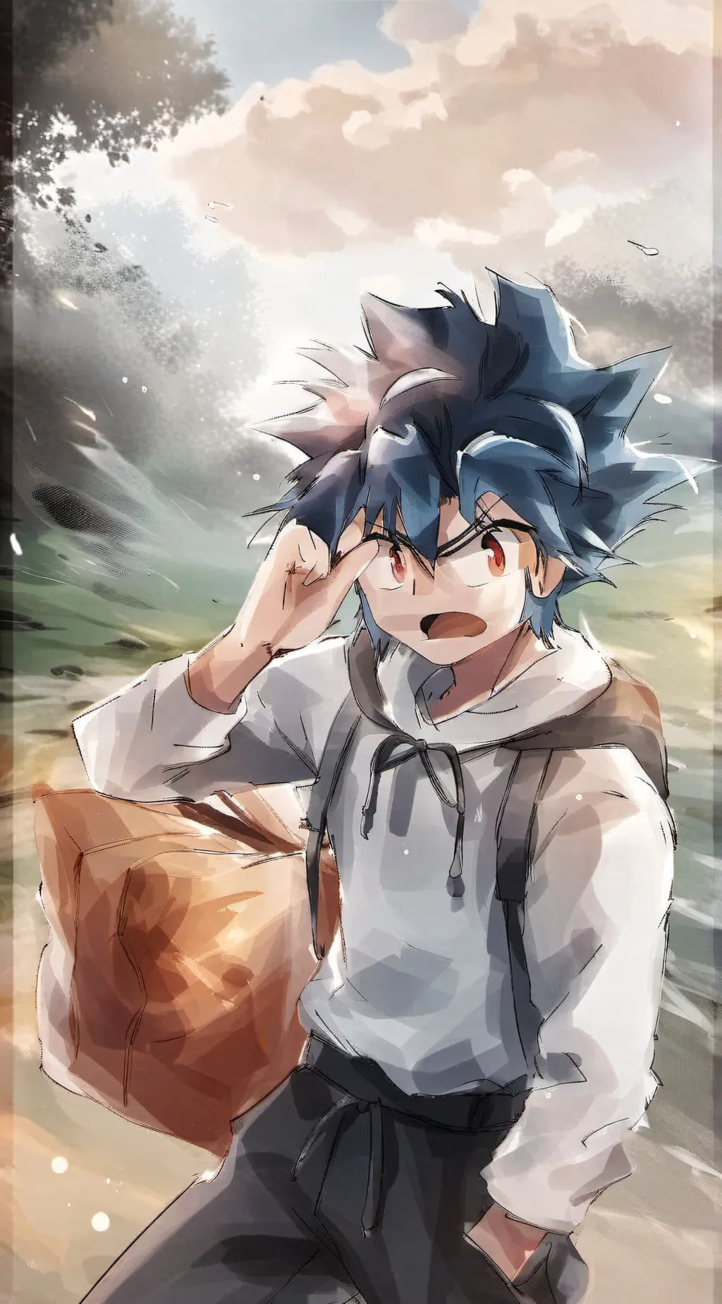 ai character: sonails background