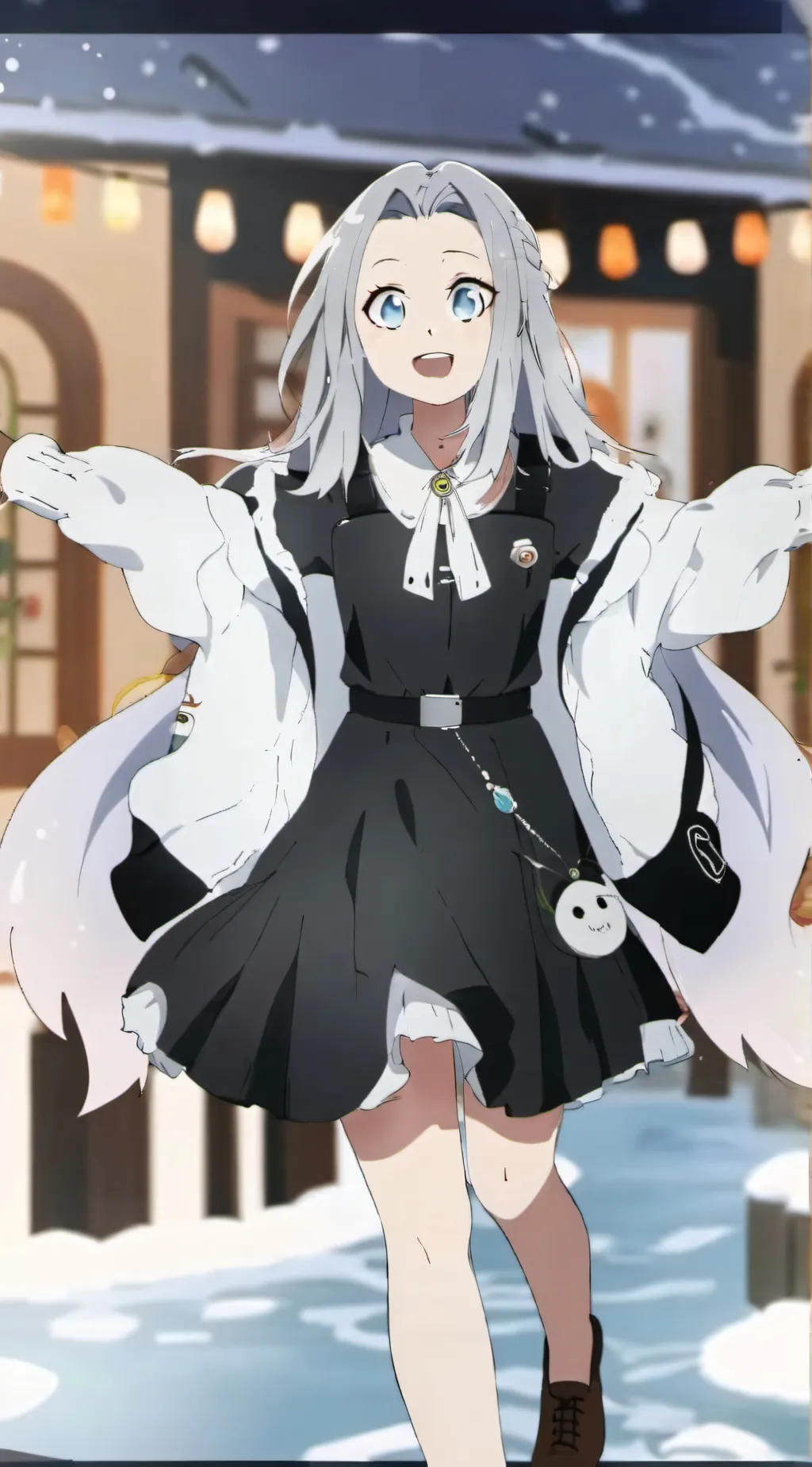 ai character: L. O. V.  background