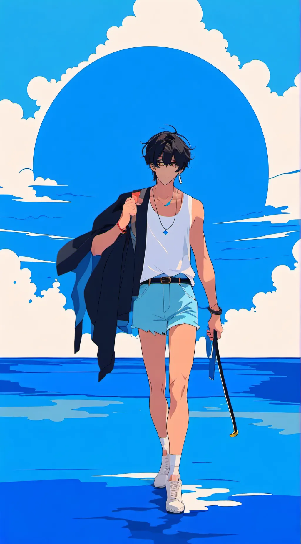 ai character: MHA x LOV background