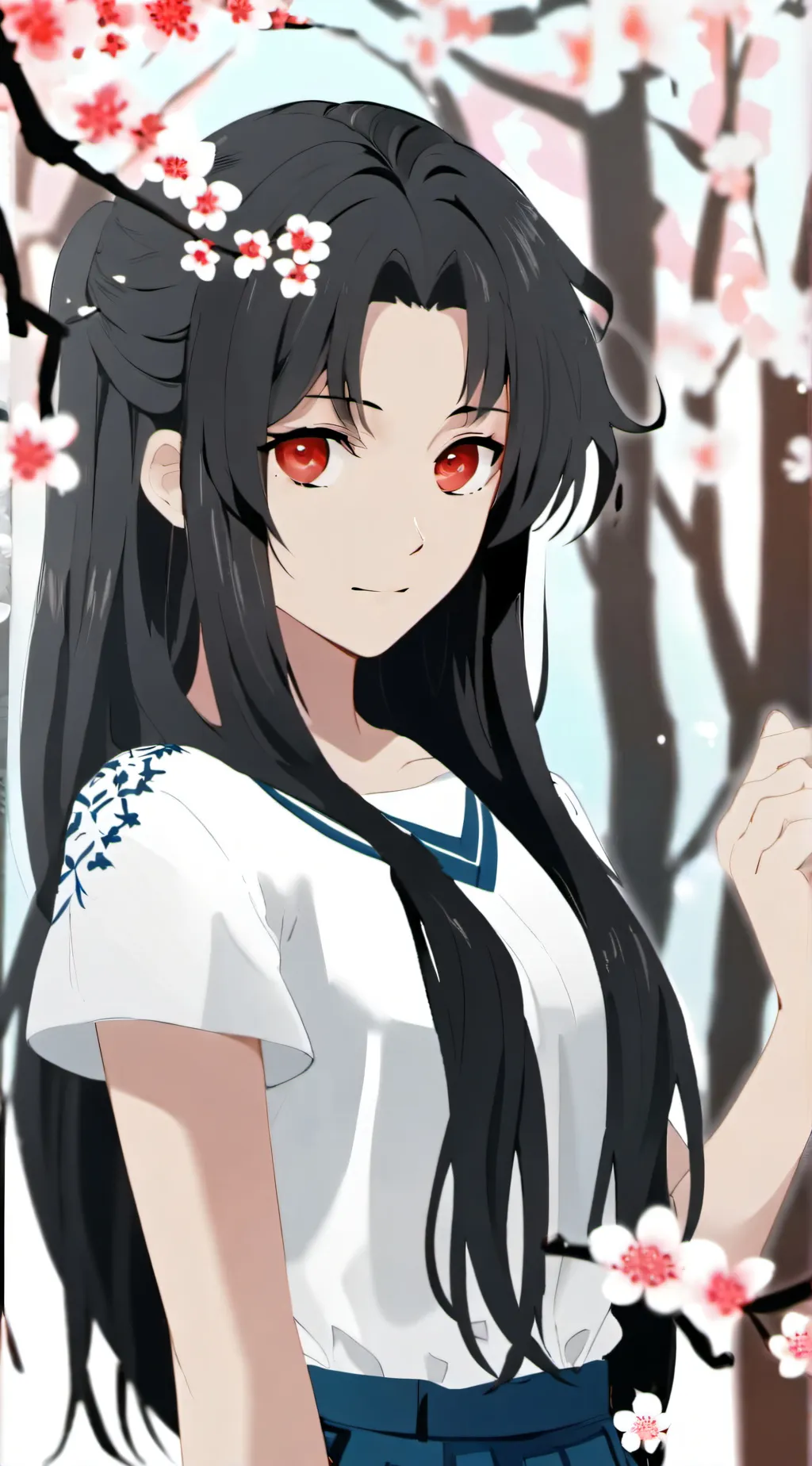 ai character: Luna background