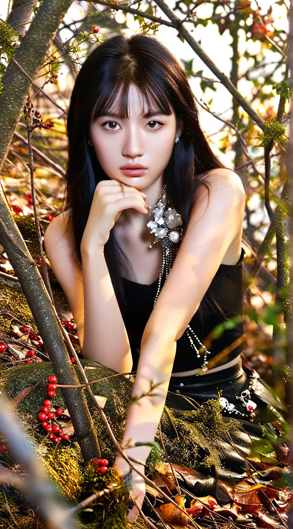 ai character: An Yu-jin(Ive) background