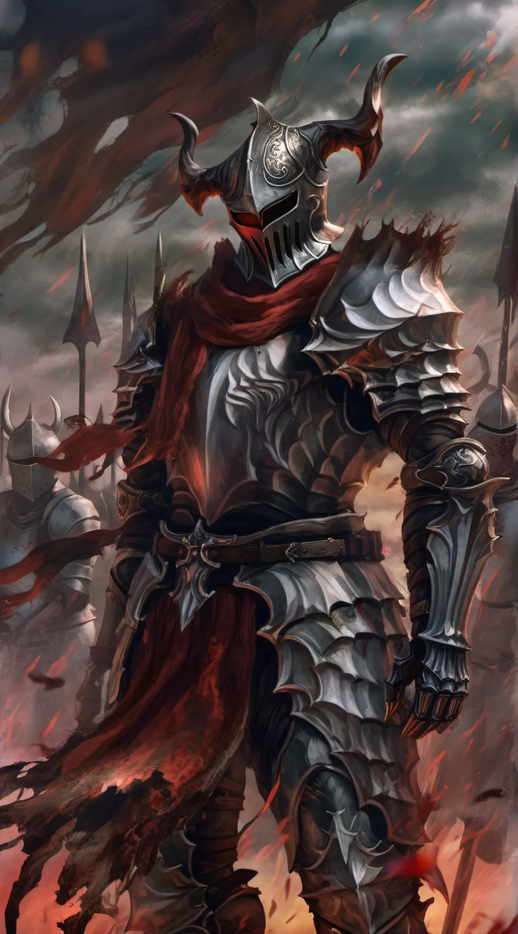 ai character: Rise in ranks  background