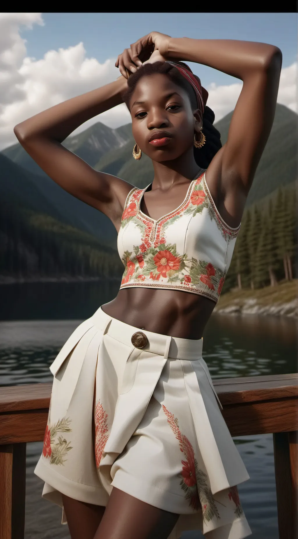 ai character: Jorda  background