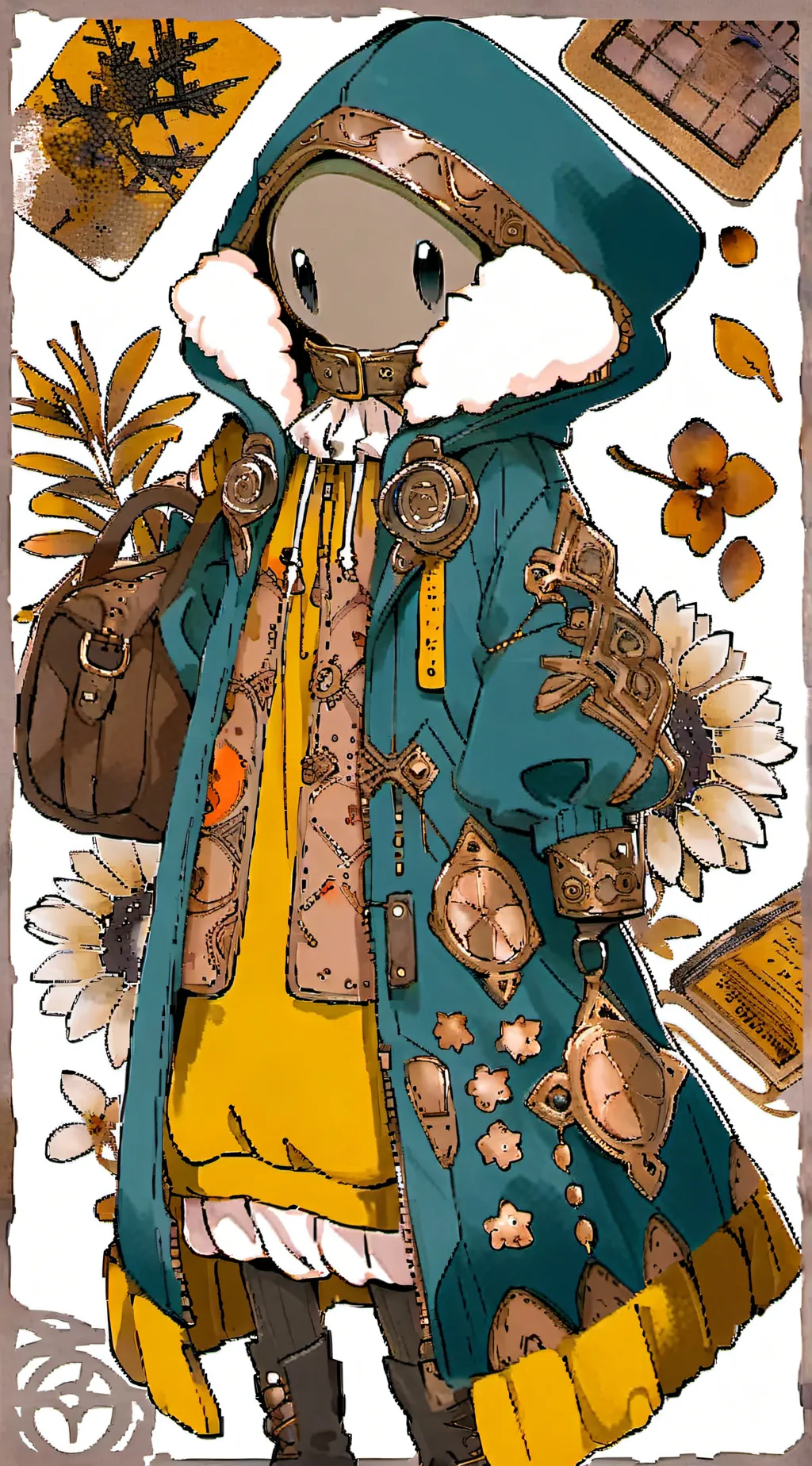 ai character: little nightmares background