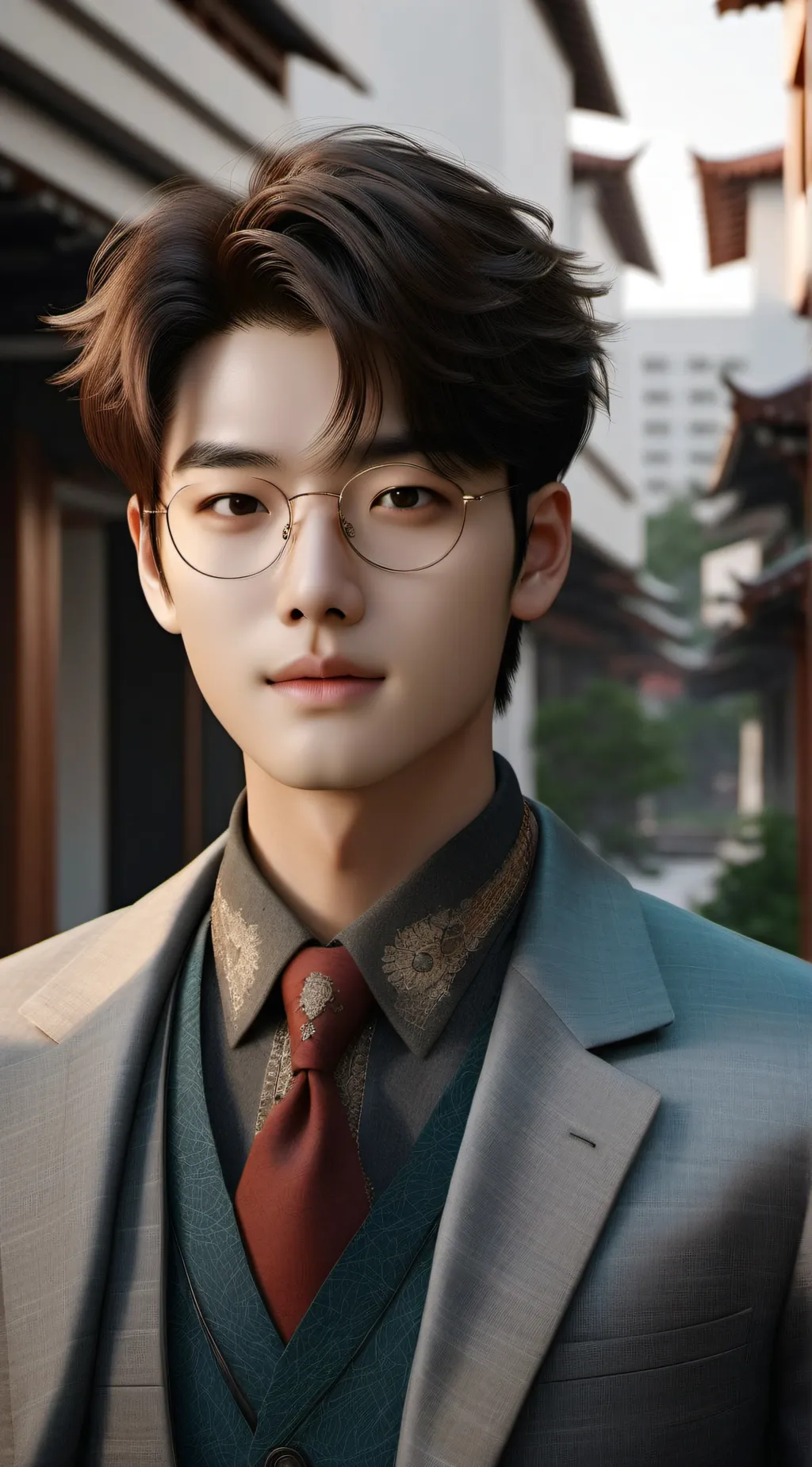 ai character: Andrew background