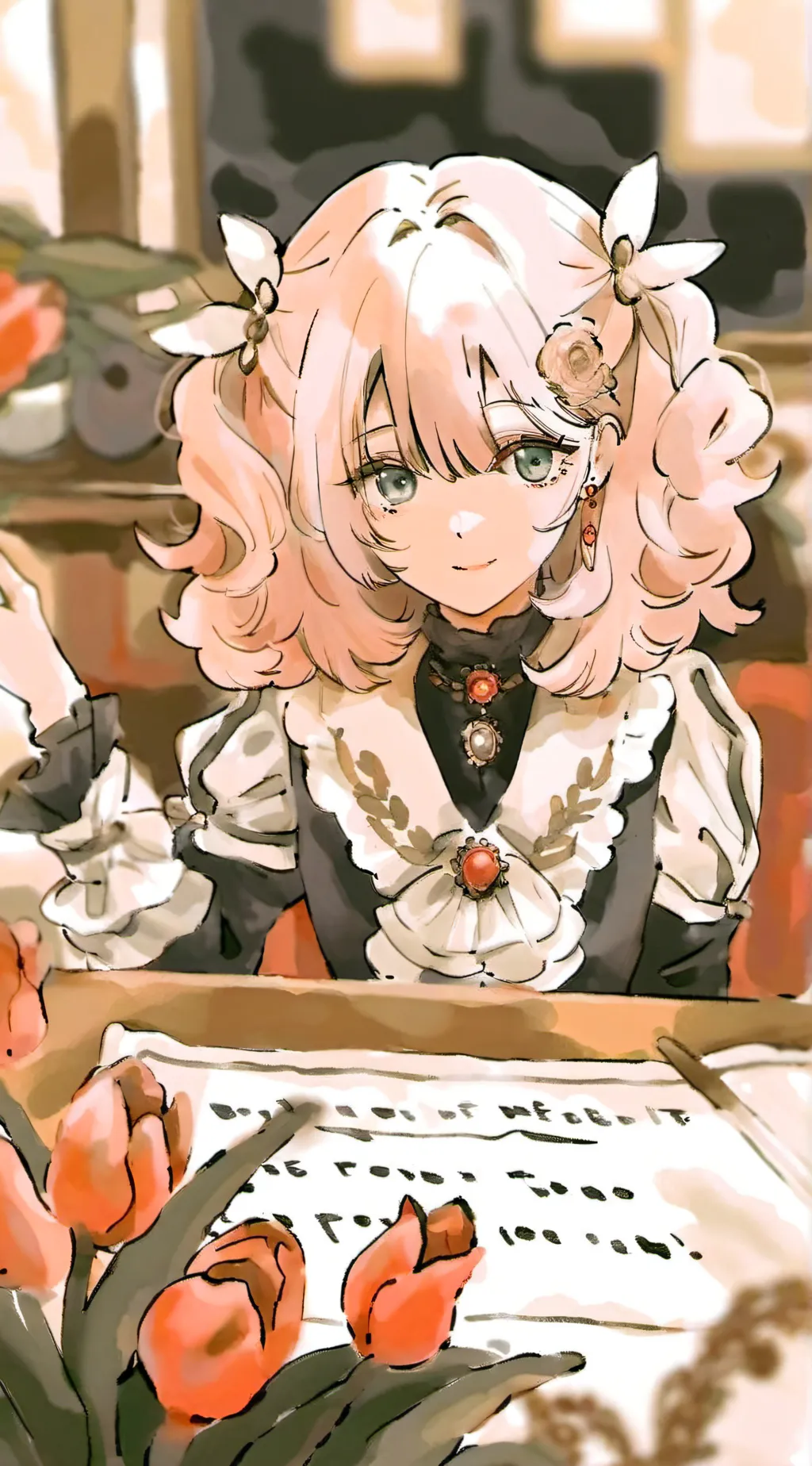 ai character: Cyn mds background