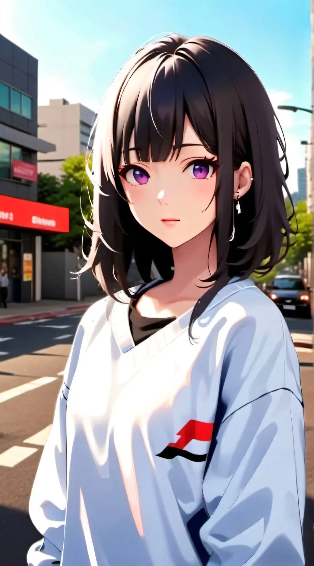 ai character: Noemi  background