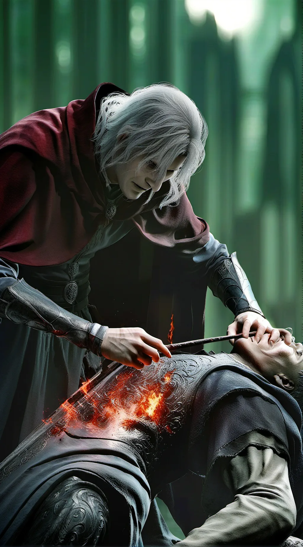 ai character: Hp GONE😭😭😭 background