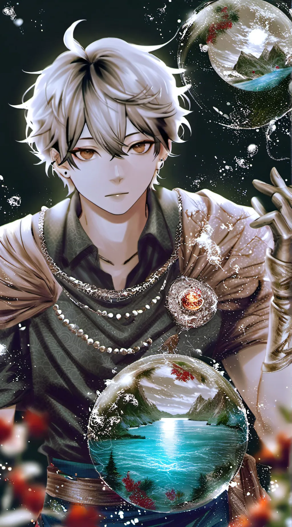 ai character: Vizz  background