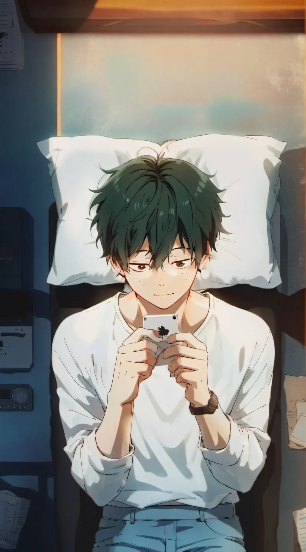 ai character: 😒deku🤭 background