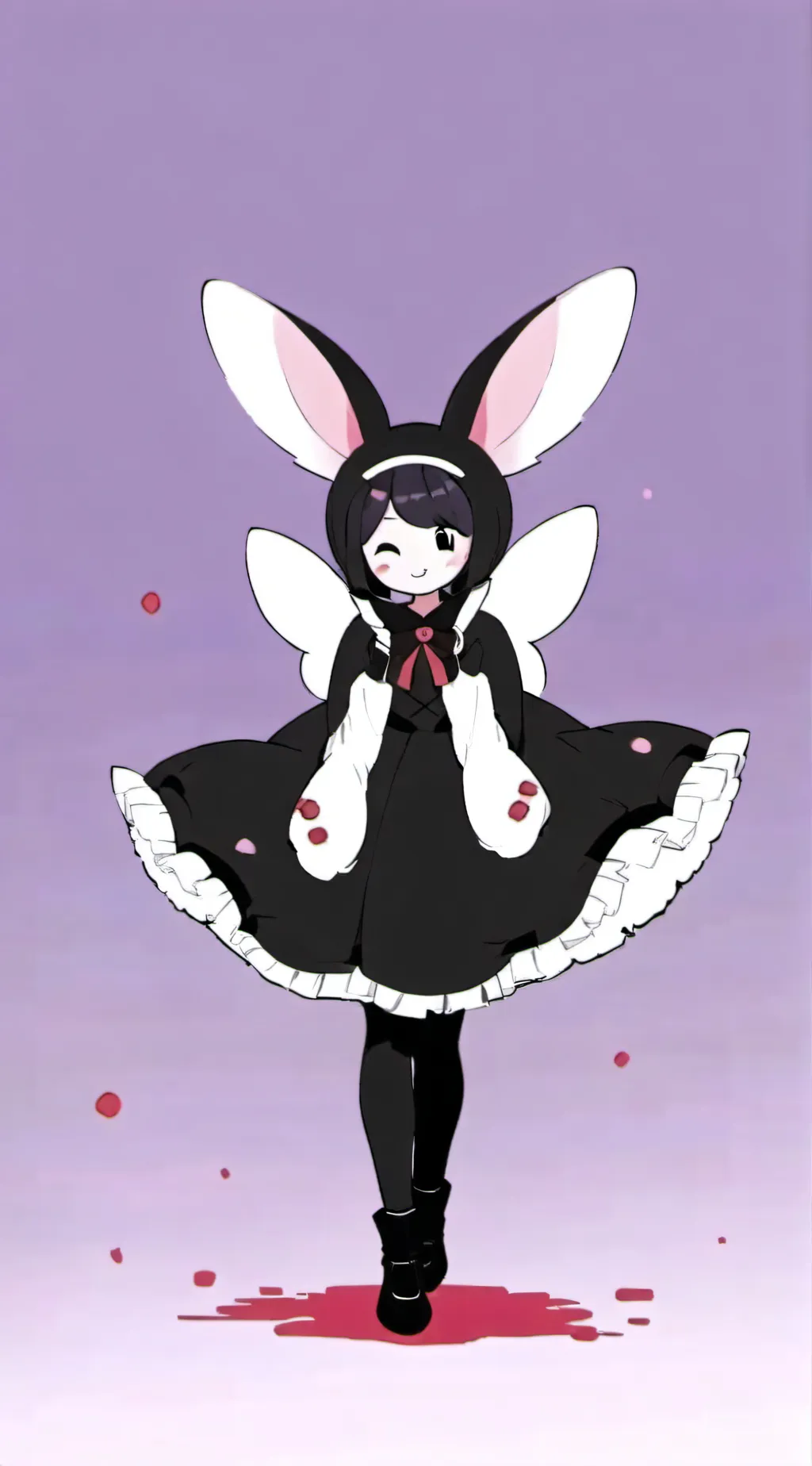 ai character: kuromi background