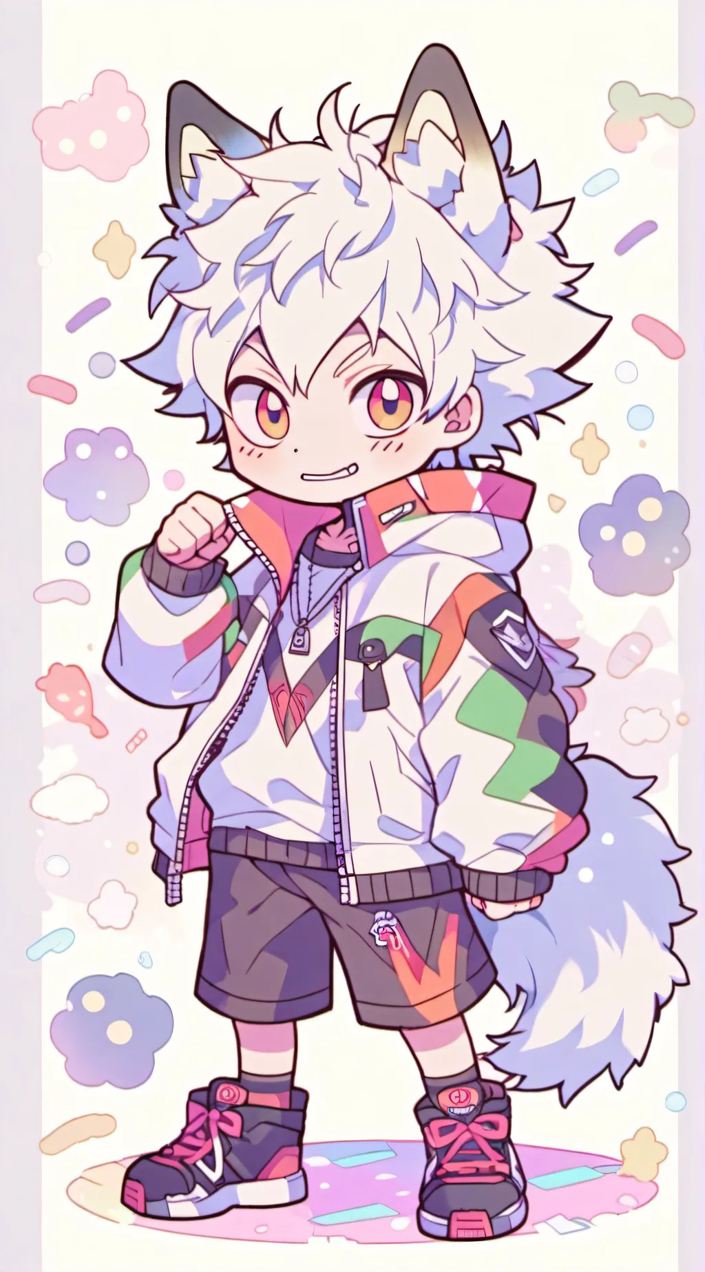 ai character: MHA hybrid background