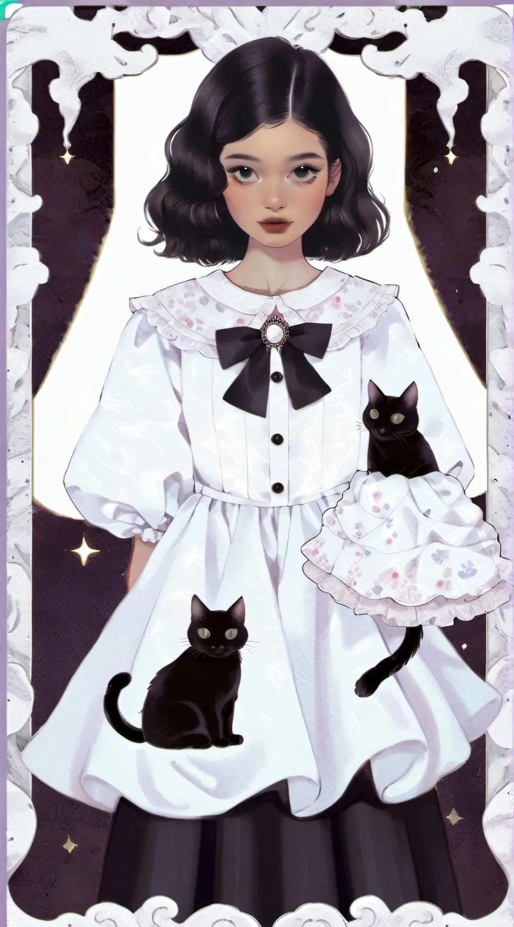 ai character: '..Lia!!🛍..' background